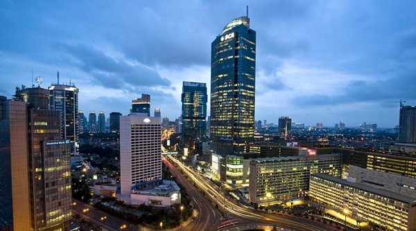 gedung perkotaan