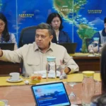 (BPJPH) Ahmad Haikal Hasan bersama Menteri Pariwisata (Menpar) Widiyanti Putri Wardhana mengadakan pertemuan strategis di Kantor Kementerian Pariwisata,