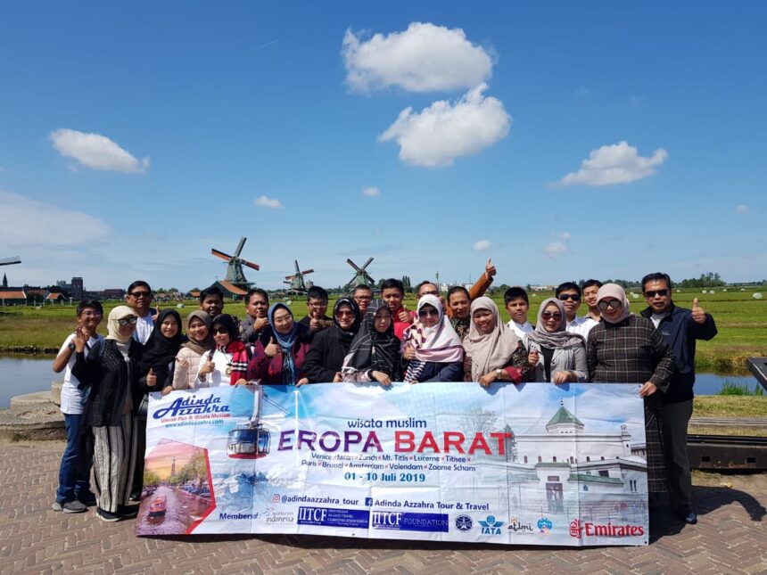 wisata muslim eropa barat