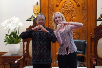 Gubernur Wayan Koster pada sesi wawancara Rossiya Segodnya