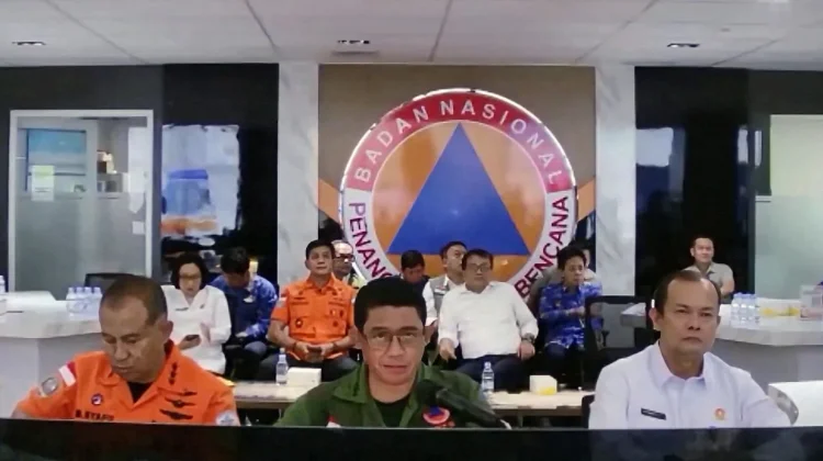 rapat kordinasi penanggulangan dan evakuasi gempa magnitudo 7,6
