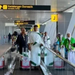 Bandara Internasional Juanda mulai memberangkatkan jemaah haji gelombang kedua,