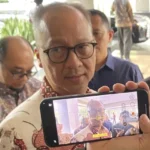 Menteri Perindustrian (Menperin) Agus Gumiwang Kartasasmita saat ditemui di Kantor Kementerian Keuangan